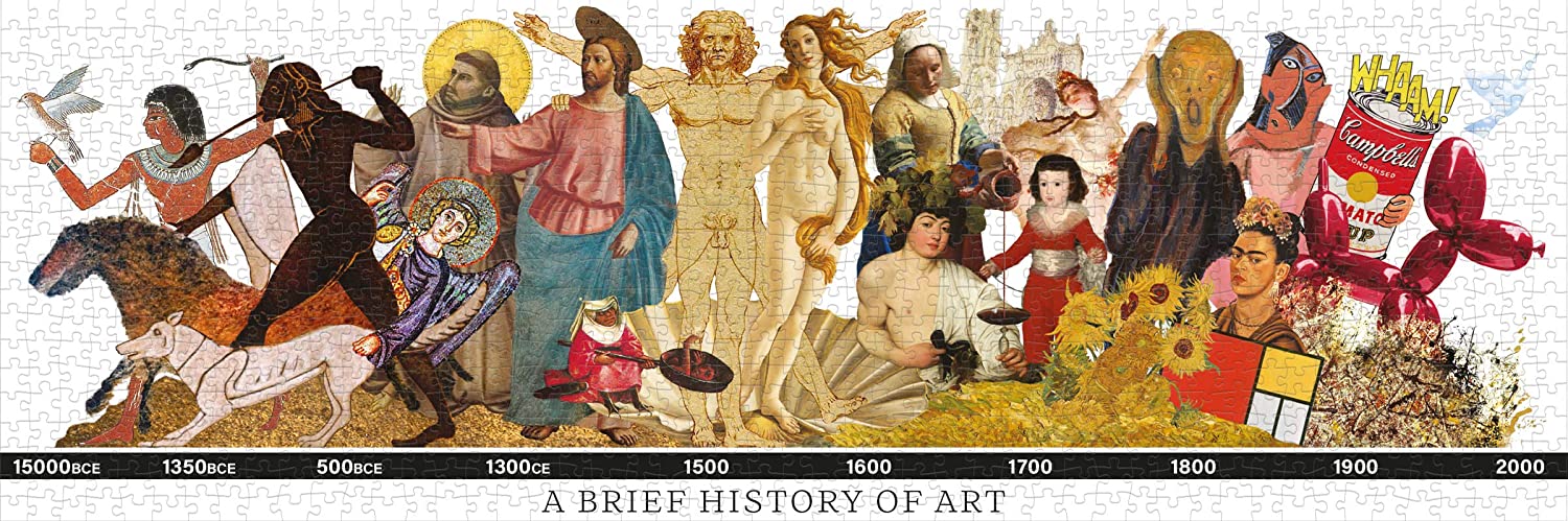 Puzzle - A Brief History of Art | The Unemployed Philosophers Guild - 0