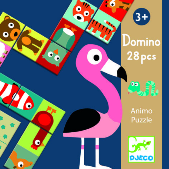 Joc Domino - Animo Puzzle | Djeco