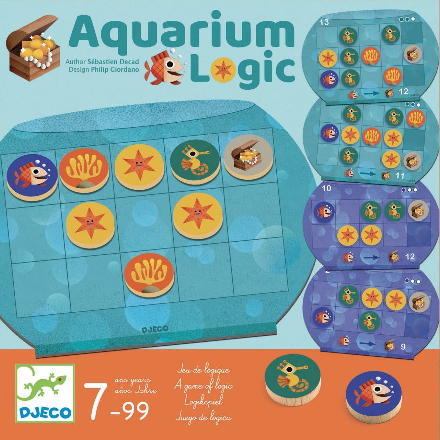 Joc de logica - Aquarium | Djeco - 1 | YEO