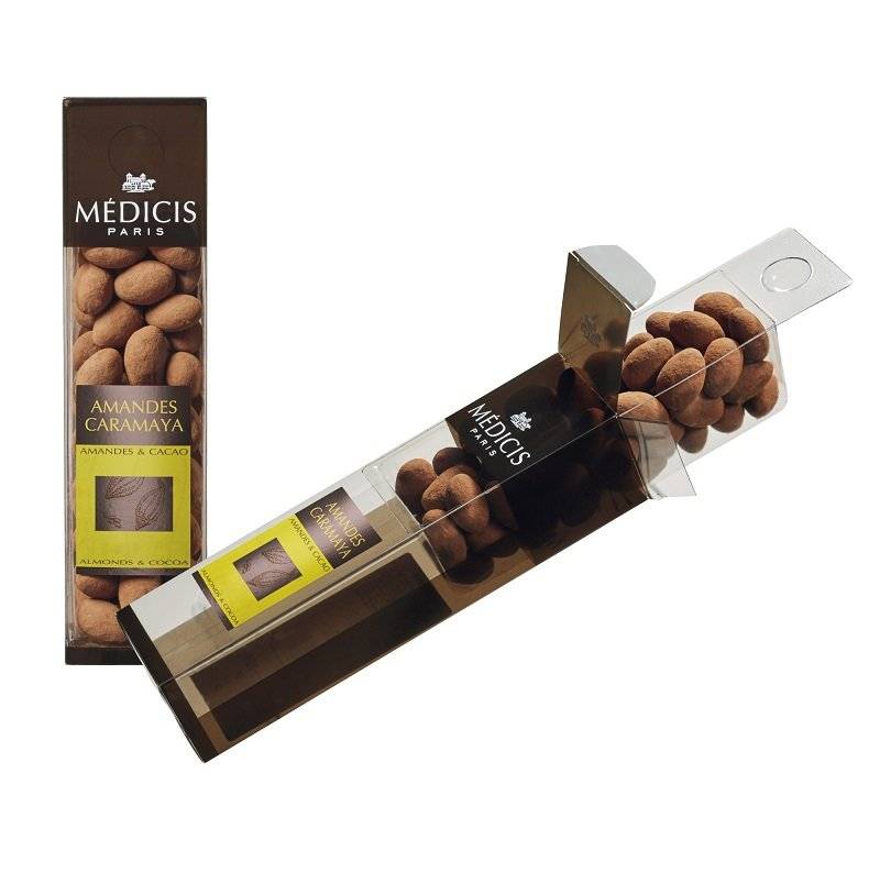  Migdale glazurate cacao - Caramaya Almonds, 225g | Medicis 