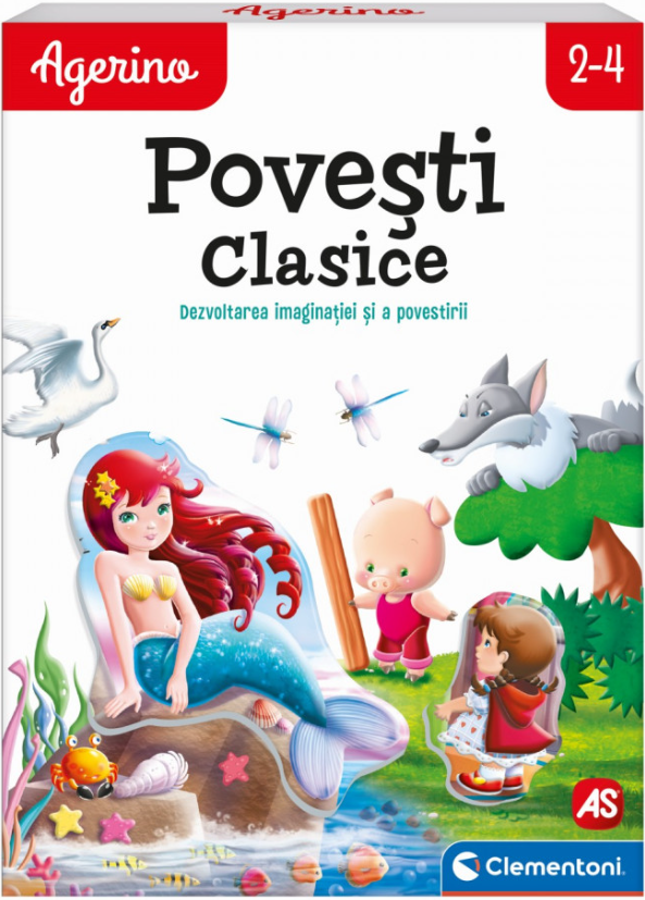 Joc educativ Algerino - Povesti clasice | Clementoni