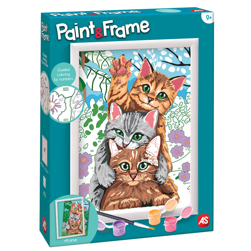 Set pictura - Paint & Frame - Pisici amuzante | AS