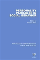 Personality Variables in Social Behavior |