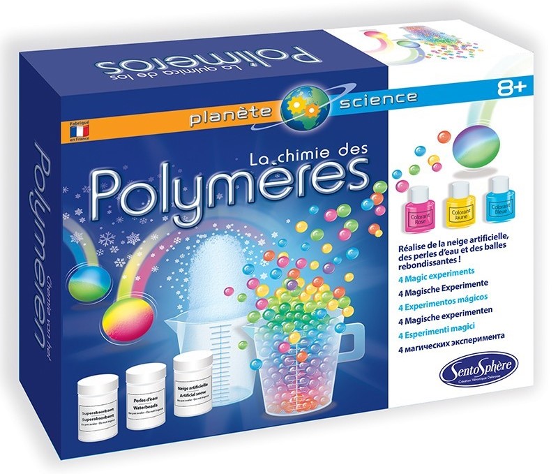 Set educativ STEM - La chimie des polymeres | Sentosphere - 2 | YEO