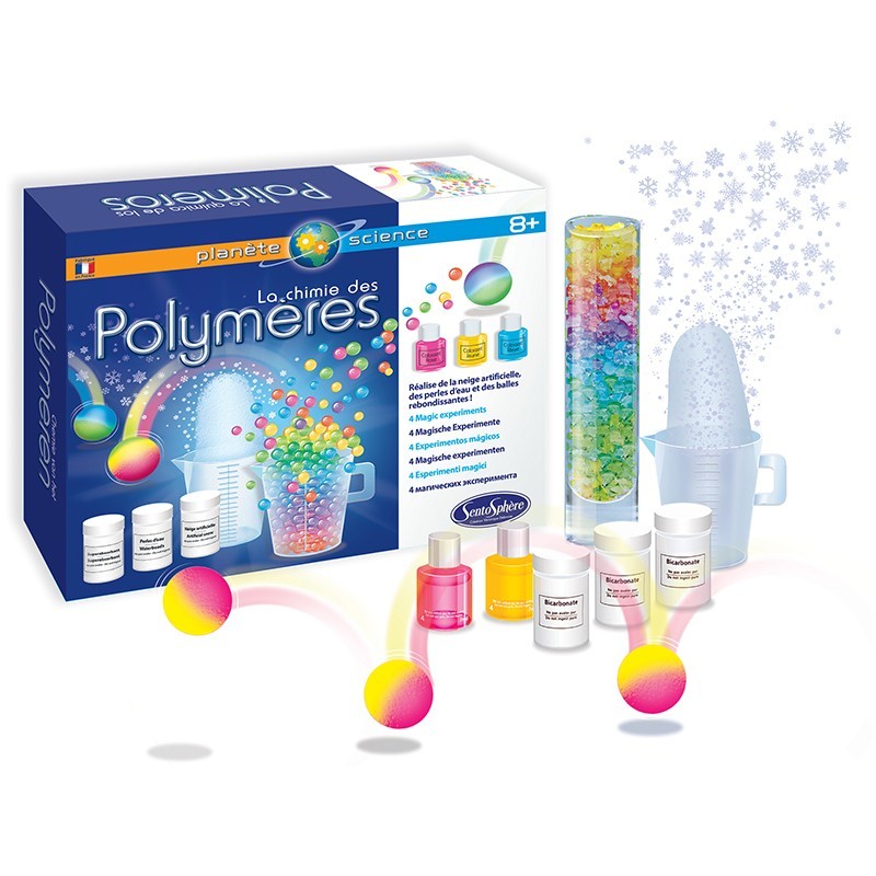 Set educativ STEM - La chimie des polymeres | Sentosphere