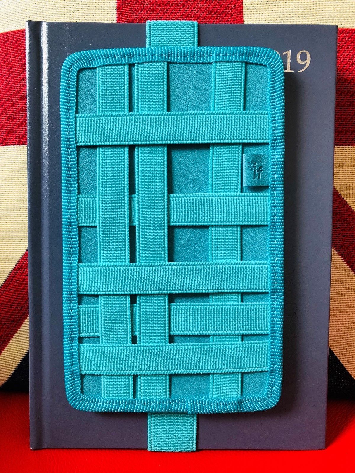 Suport elastic pentru carnet - Tidy - Turquoise | If (That Company Called) - 4 | YEO