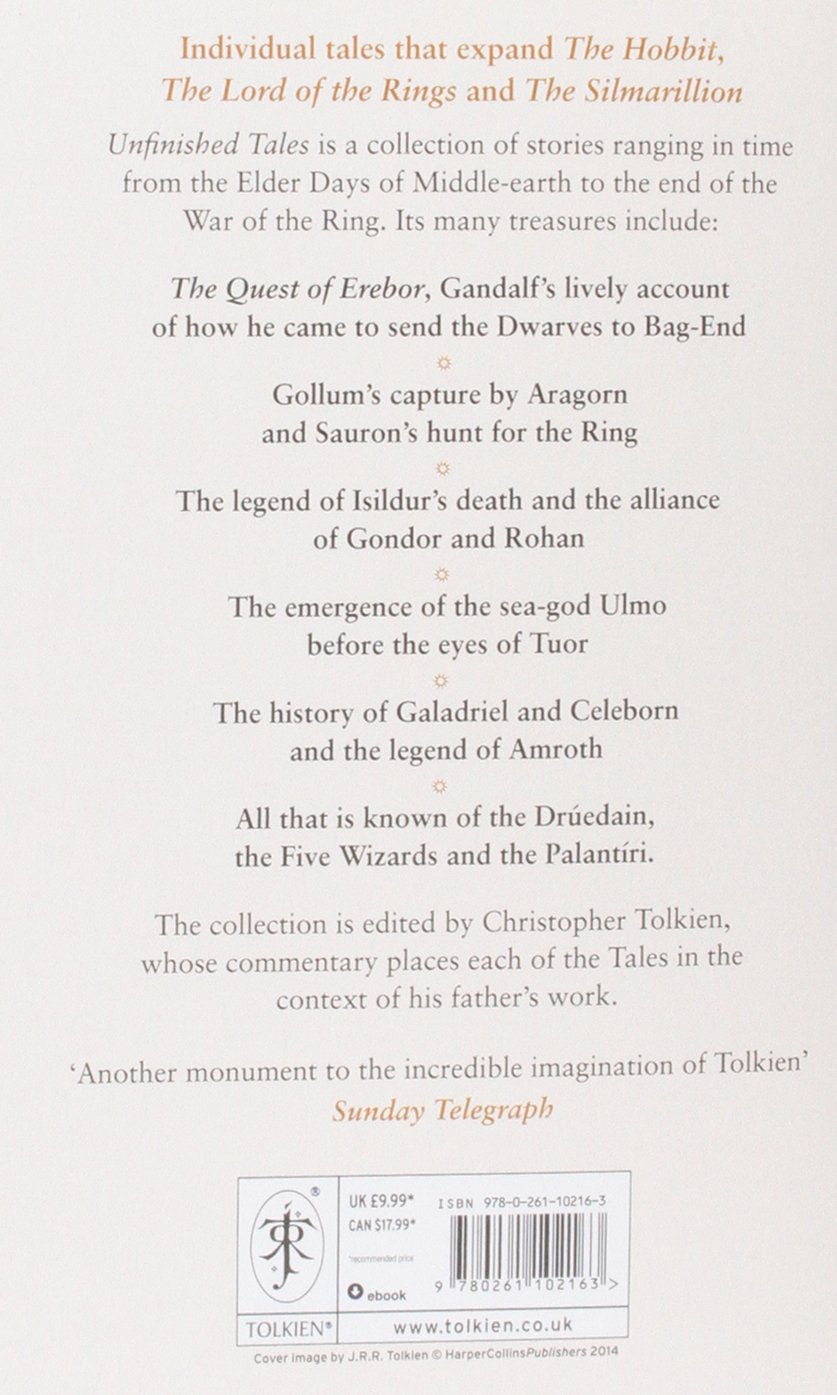 Vezi detalii pentru Unfinished Tales | J.R.R. Tolkien
