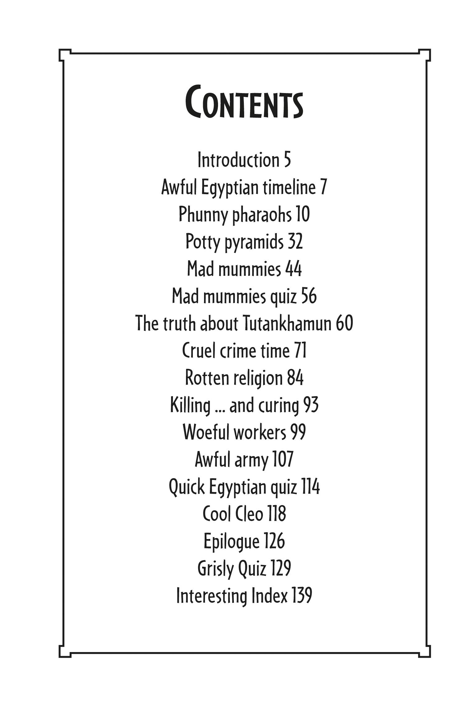 Awful Egyptians | Terry Deary, Martin Brown - 3 | YEO