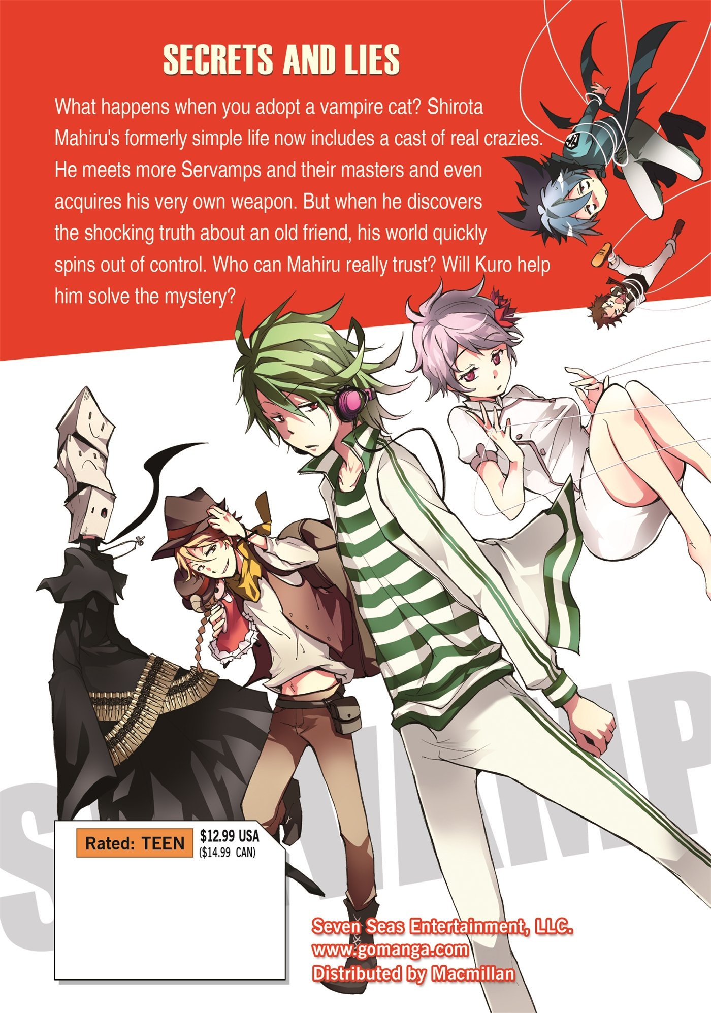 Servamp - Volume 2 | Tanaka Strike - 1 | YEO