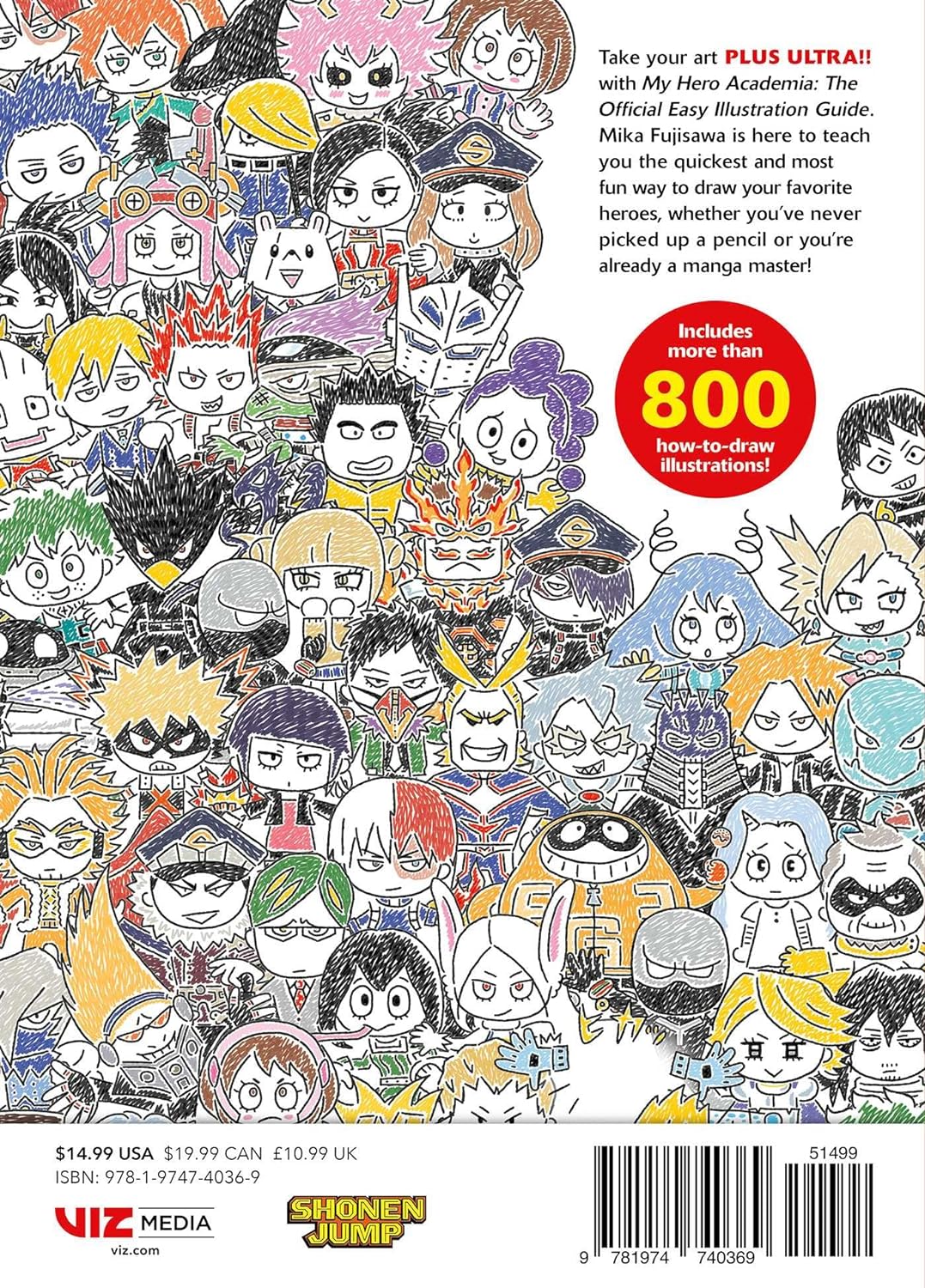 My Hero Academia: The Official Easy Illustration Guide | Kohei Horikoshi