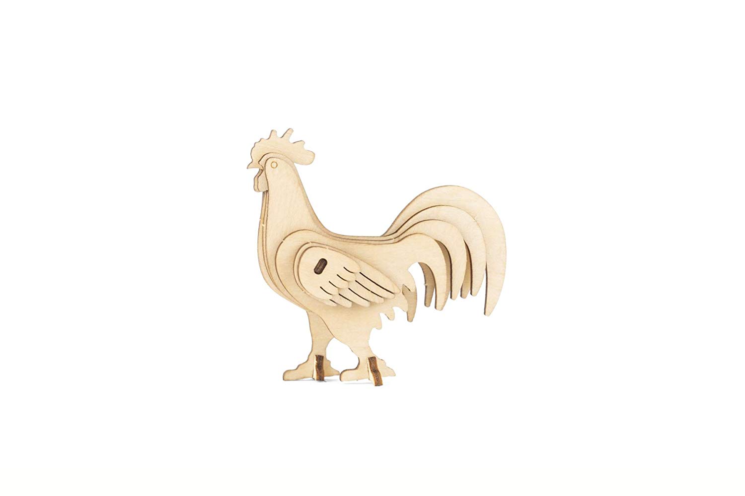 Puzzle 3D - Rooster | Kikkerland