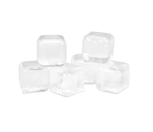 Set 30 cuburi de gheata reutilizabile - Clear Reusable Ice | Kikkerland