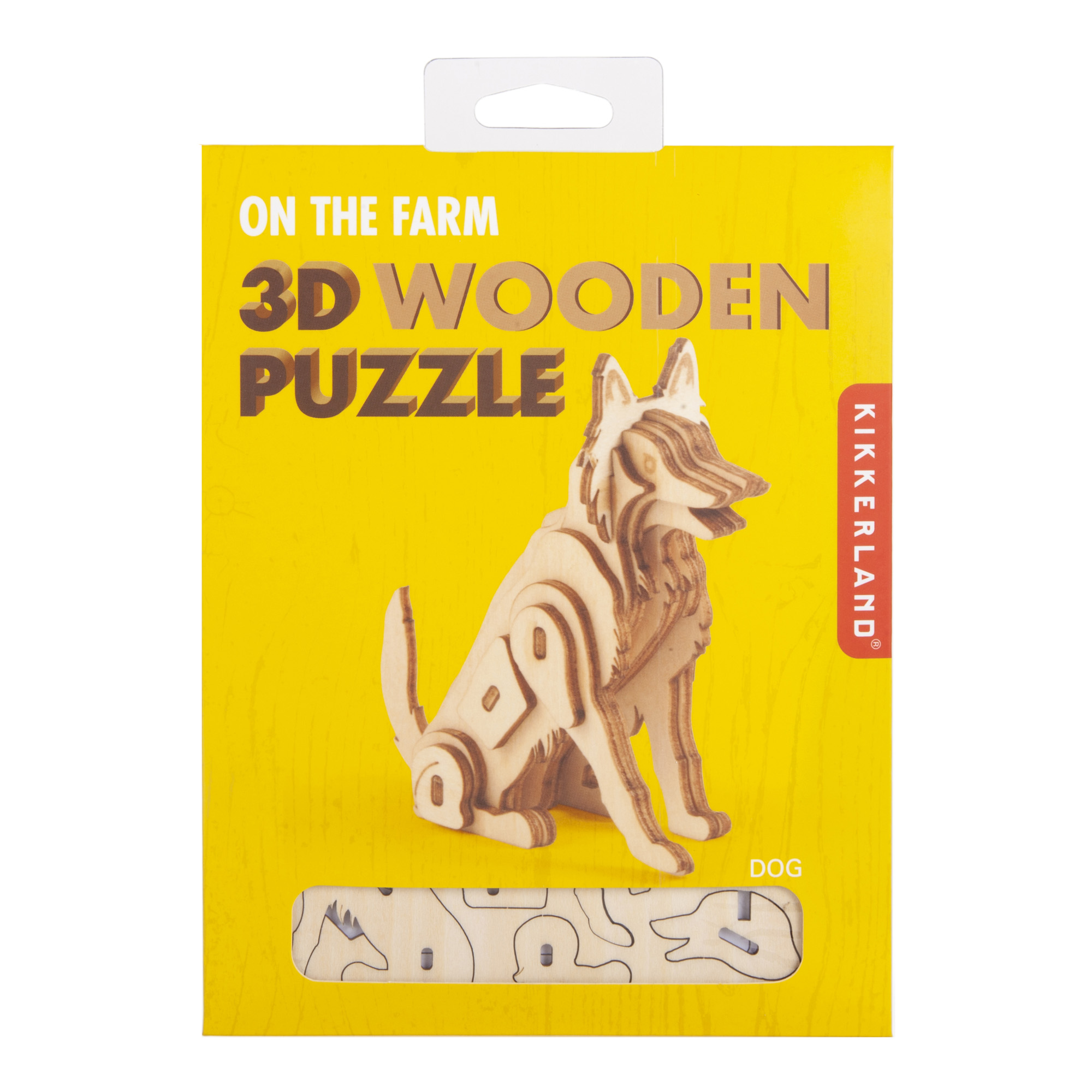 Puzzle 3D - Dog | Kikkerland - 1