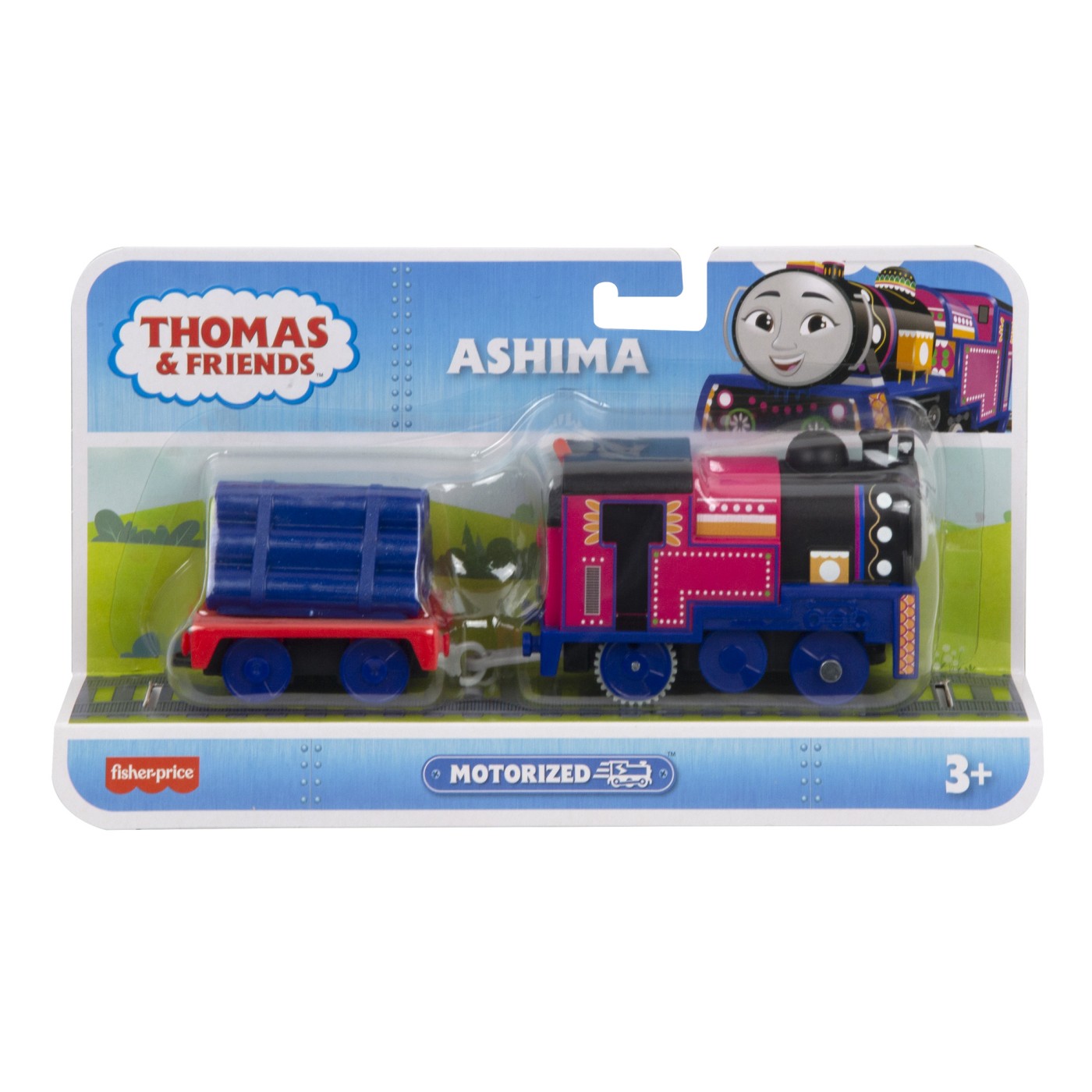 Thomas locomotiva motorizata - Ashima cu vagon | Fisher-Price