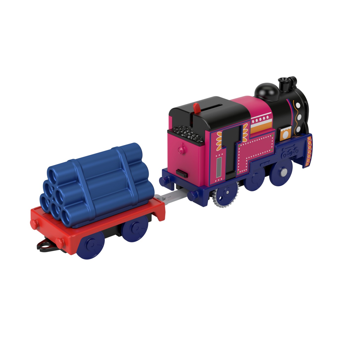 Thomas locomotiva motorizata - Ashima cu vagon | Fisher-Price - 5