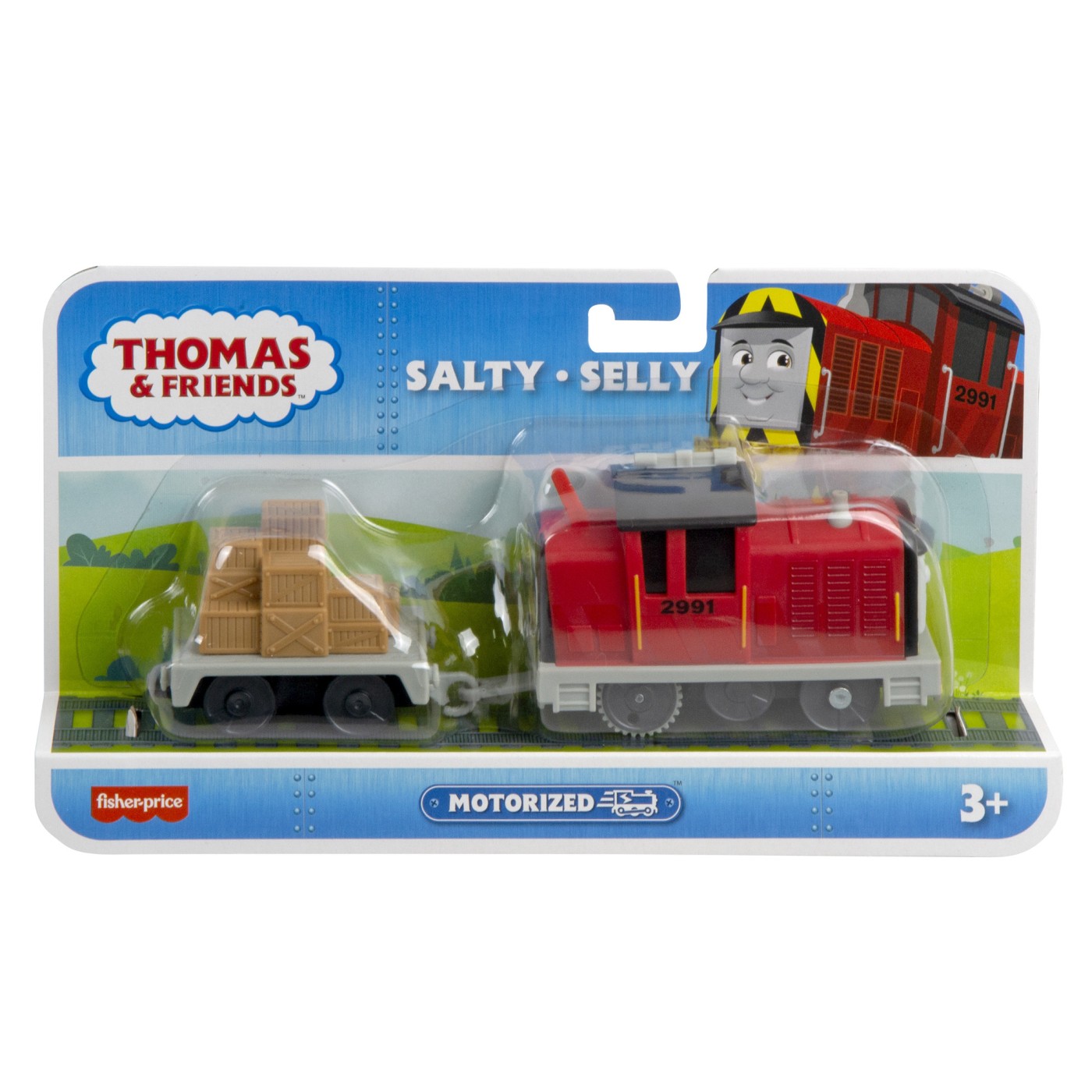 Thomas locomotiva motorizata - Selly cu vagon | Fisher-Price