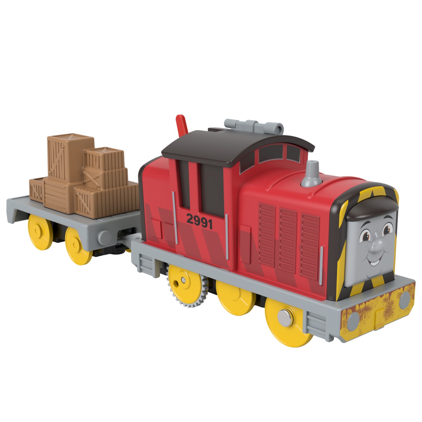 Thomas locomotiva motorizata - Selly cu vagon | Fisher-Price - 1 | YEO