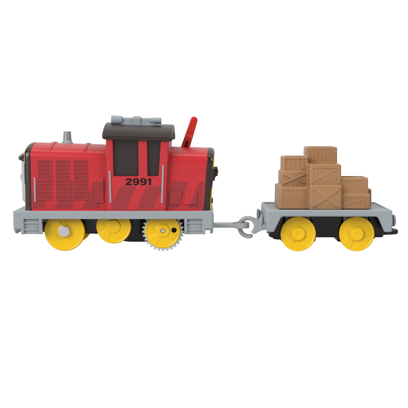 Thomas locomotiva motorizata - Selly cu vagon | Fisher-Price - 3 | YEO