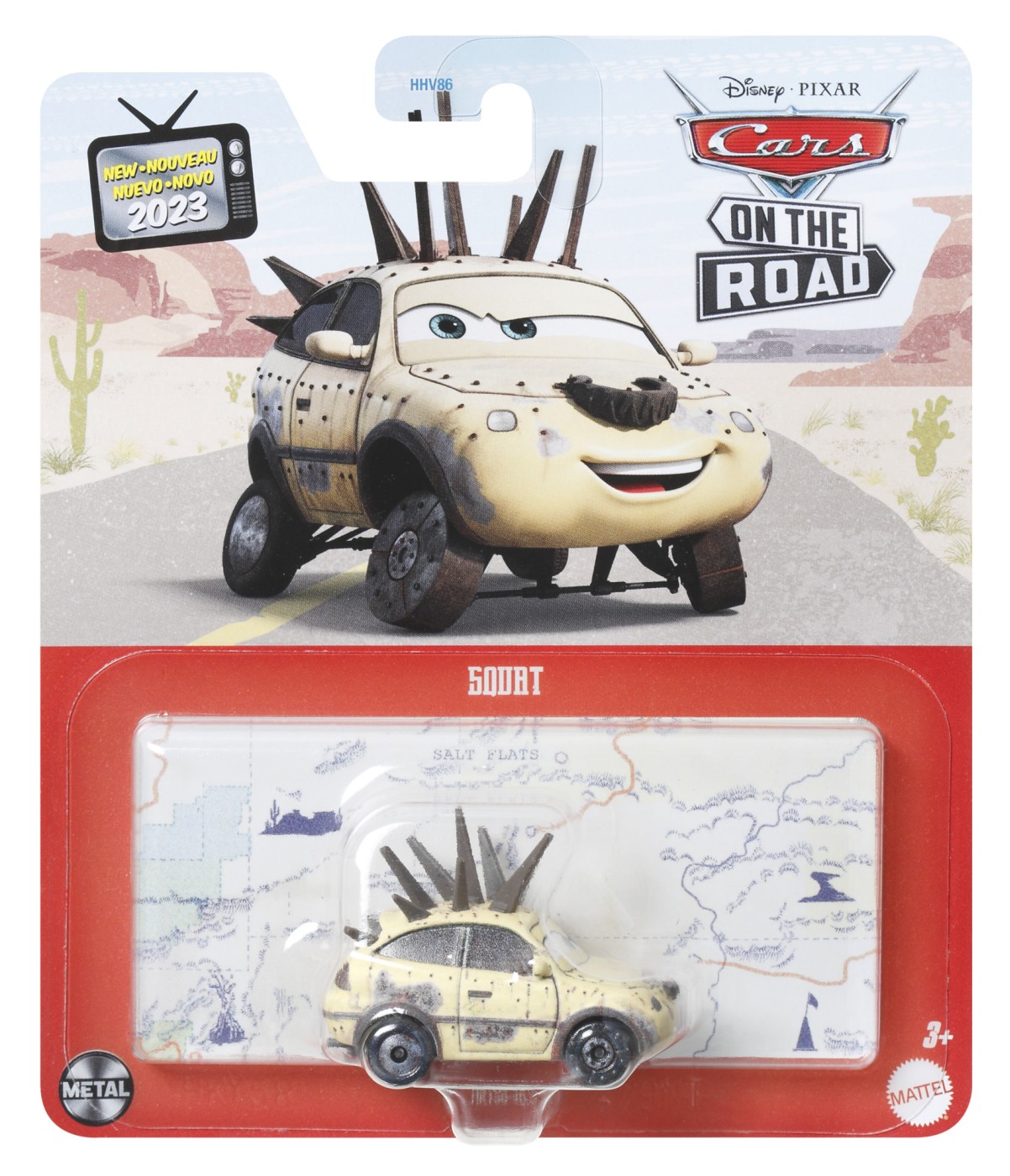 Masinuta metalica - Cars 3 - Squat | Mattel