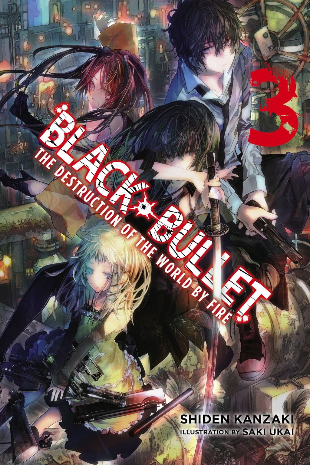 Black Bullet (Light Novel) - Volume 3 | Shiden Kanzaki