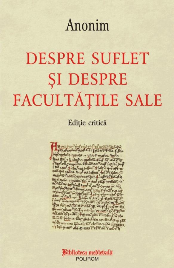 Despre suflet si despre facultatile sale | Anonim - 1 | YEO