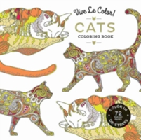 Vive Le Color! Cats (Adult Coloring Book) | Abrams Noterie