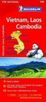 Vietnam Laos Cambodia Map 2017 | Michelin