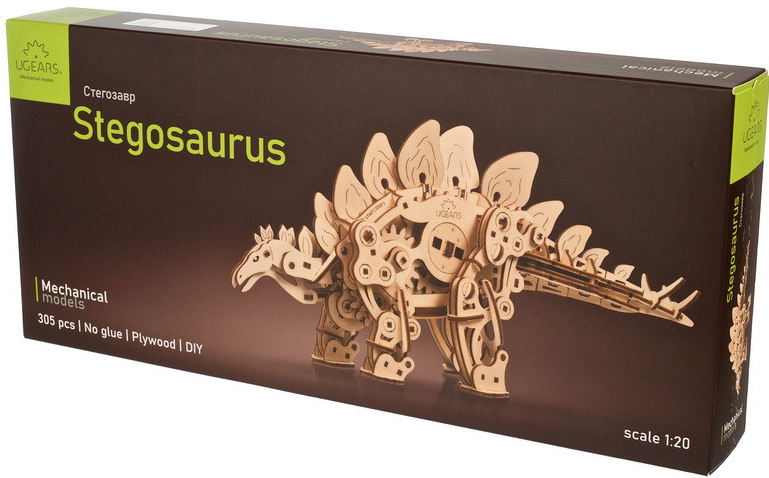 Set constructie - Stegosaurus | Ugears - 4 | YEO