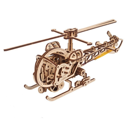 Set constructie - Mini Helicopter | Ugears - 1 | YEO