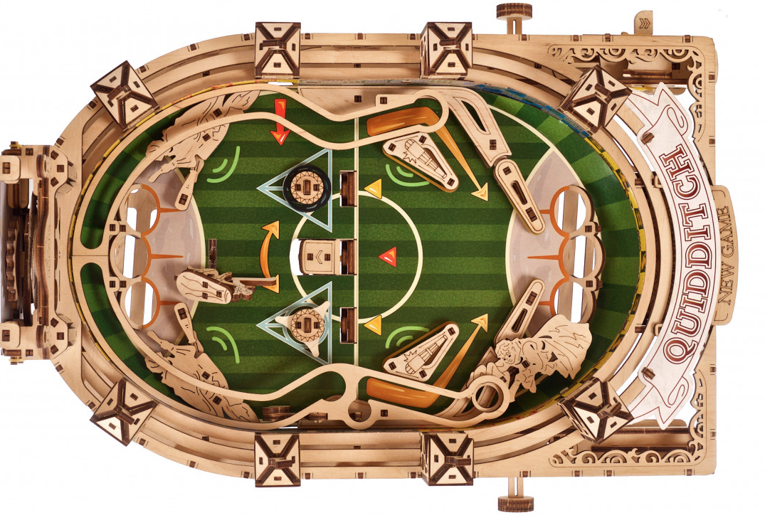 Set constructie - Quidditch Pinball | Ugears - 2 | YEO