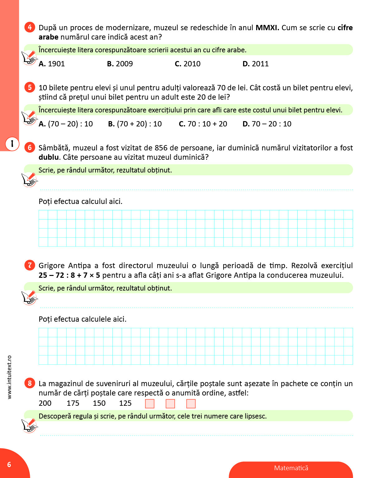 Matematica. Teste pentru Evaluarea Nationala. Clasa a IV-a | Mirela Mihaescu, Stefan Pacearca, Anita Dulman - 2 | YEO