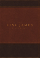 KJV, The King James Study Bible, Imitation Leather, Brown, Full-Color Edition | Thomas Nelson