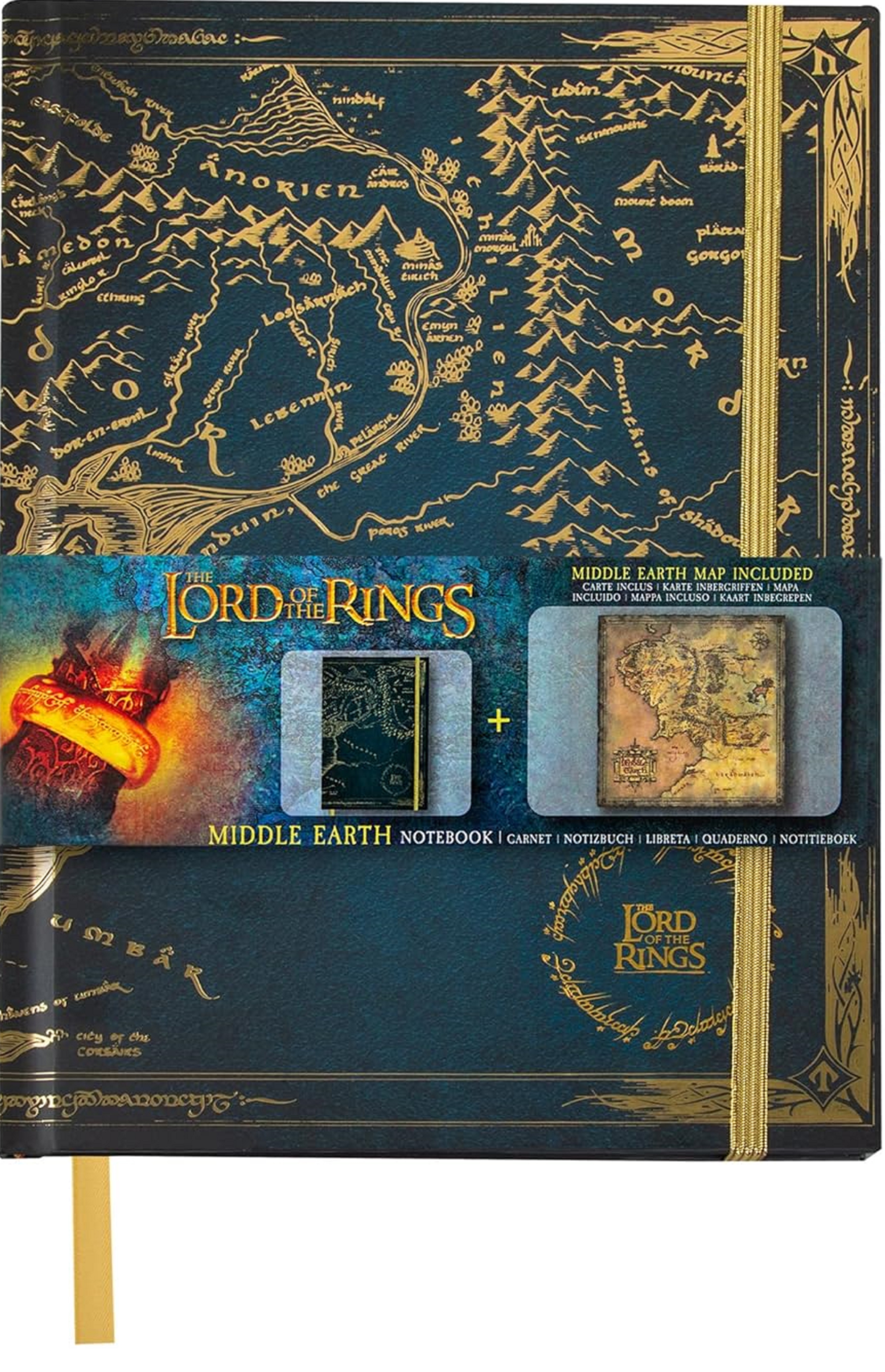 Carnet - Lord of the rings - Middle Earth Map