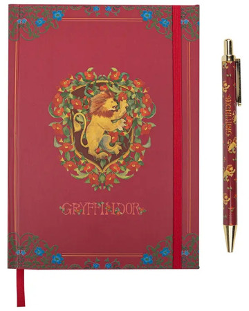 Set carnet + pix - Harry Potter - Gryffindor