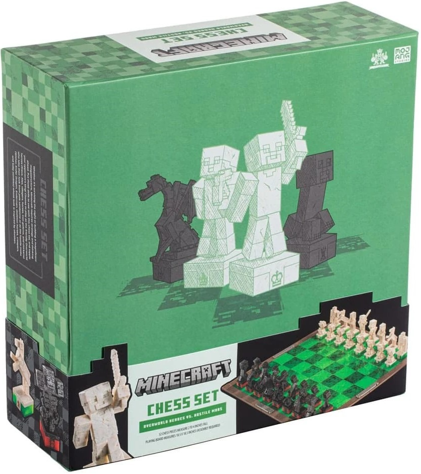 Joc de sah - Minecraft - Overworld Heroes vs. Hostile Mobs | The Noble Collection - 6