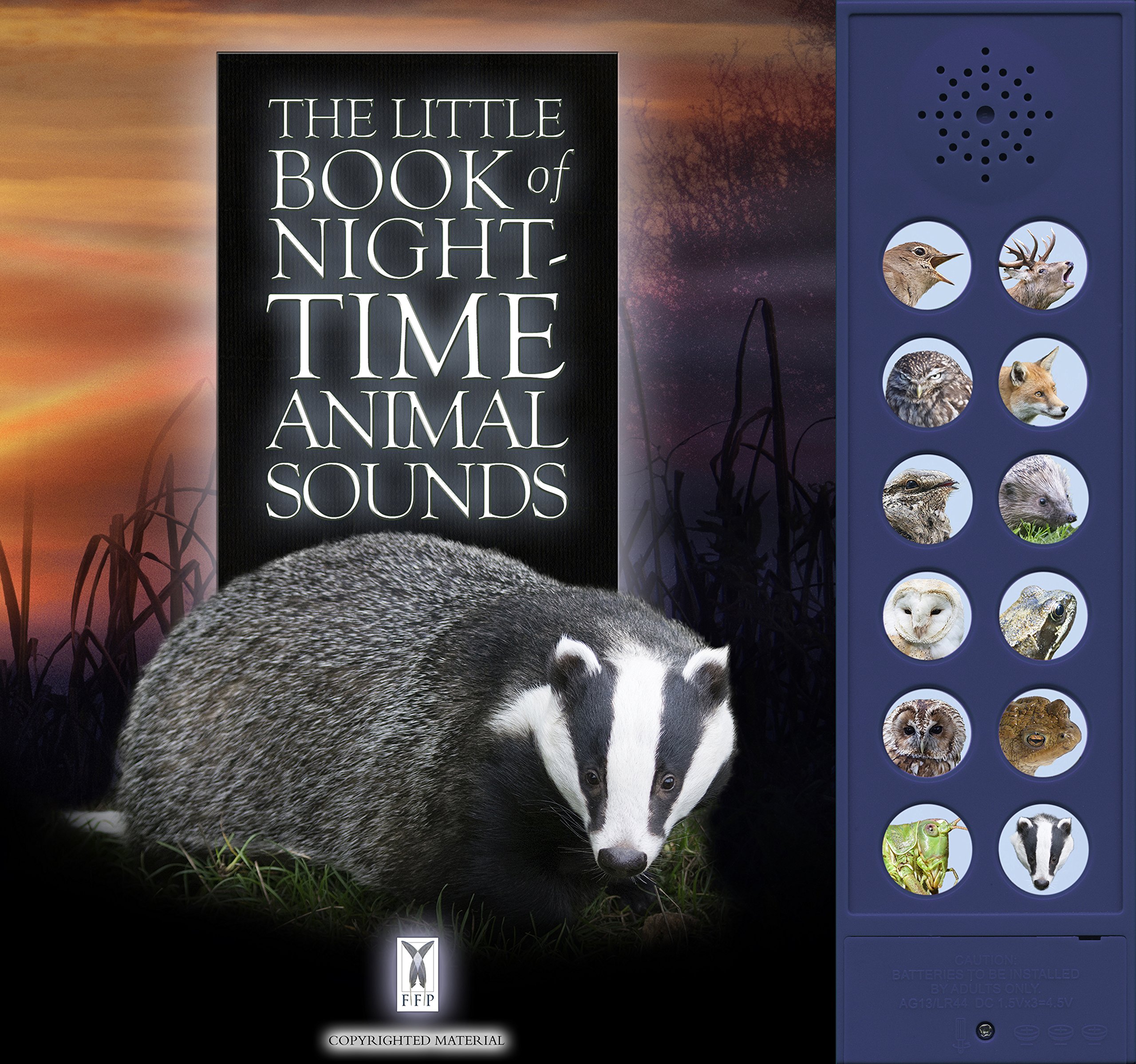The Little Book of Night - Time Animal Sounds | Caz Buckingham, Andrea Pinnington