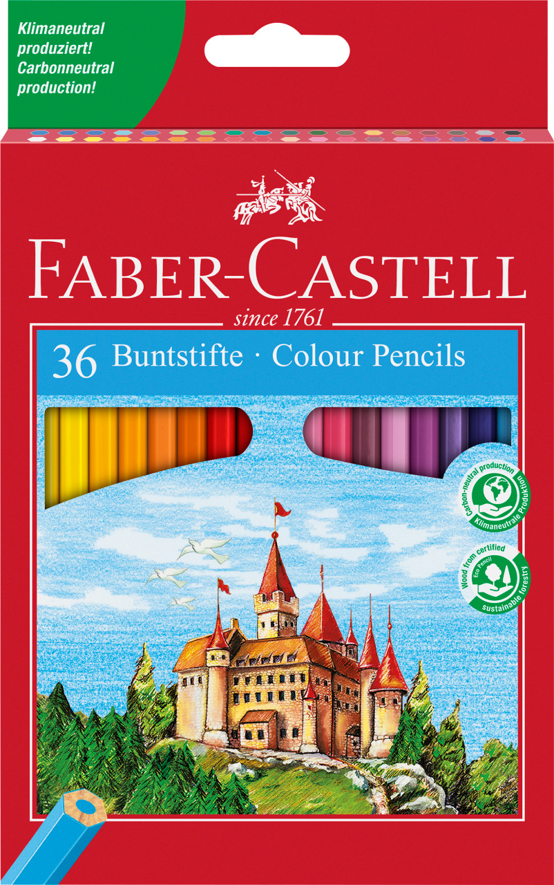 Set 36 creioane colorate - Faber-Castell | Faber-Castell