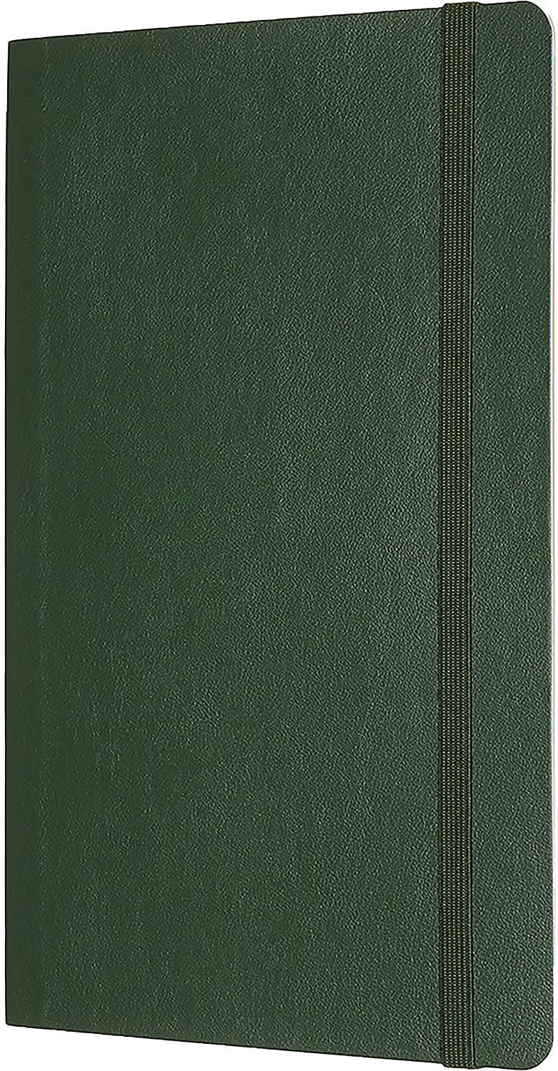 Carnet - Moleskine Classic - Soft Cover, Large, Squared - Myrtle Green | Moleskine image1