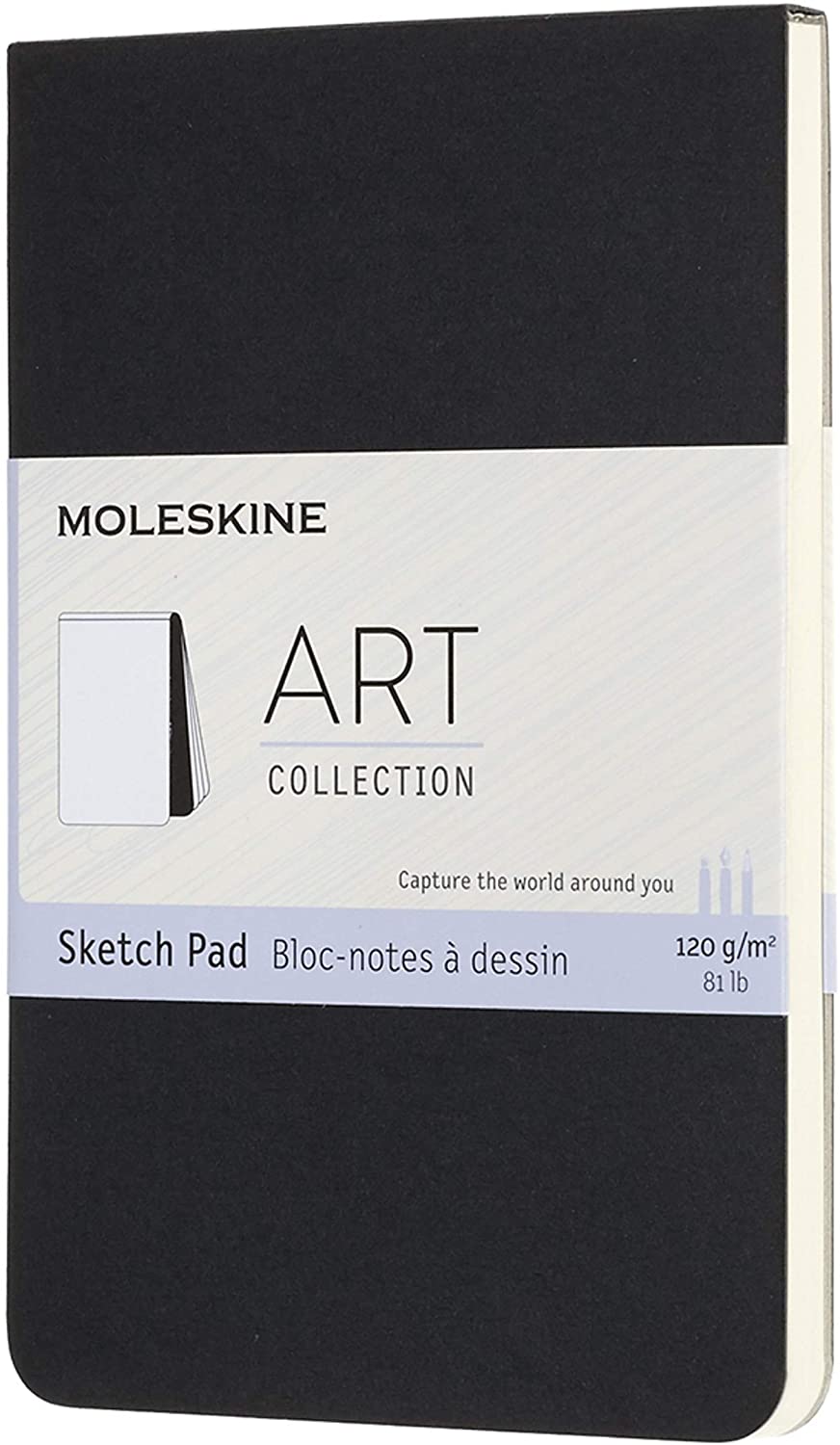 Carnet schite - Moleskine Art - Pocket, Plain - Black | Moleskine