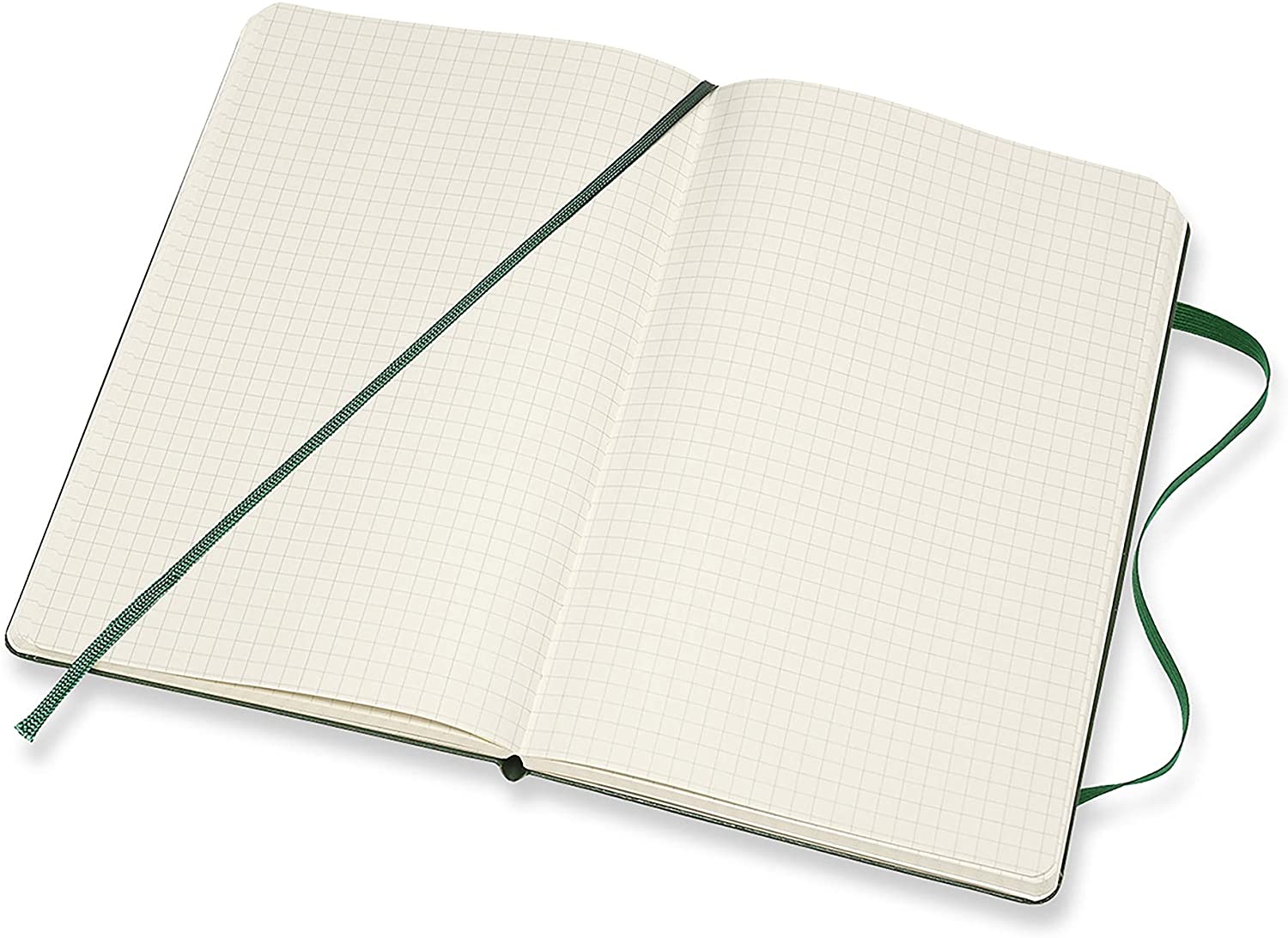 Carnet - Moleskine Classic - Large, Hard Cover, Squared - Myrtle Green | Moleskine - 2 | YEO