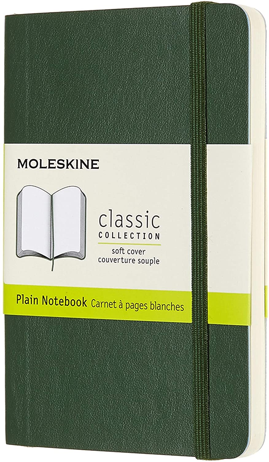 Carnet - Moleskine Classic - Pocket, Soft Cover, Plain - Myrtle Green | Moleskine - 4 | YEO