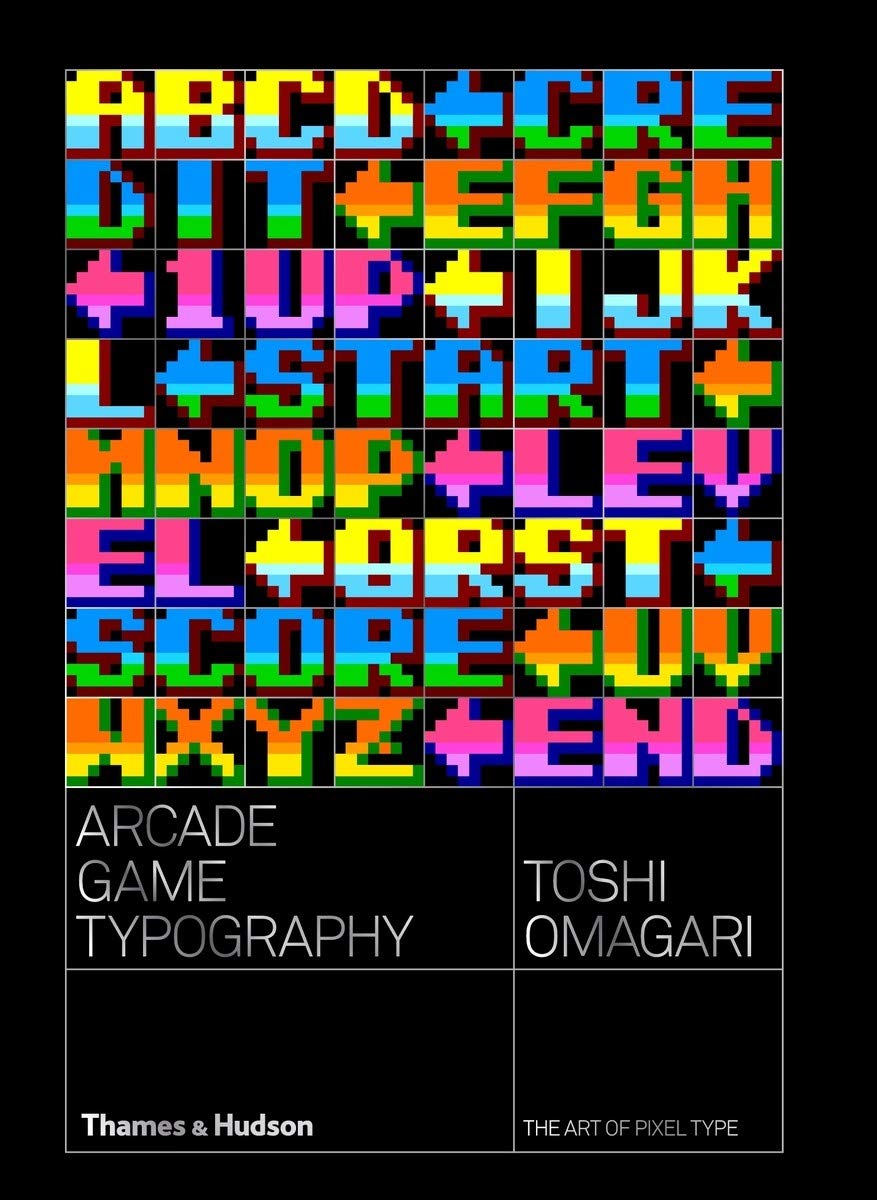 Arcade Game Typography | Toshi Omigari