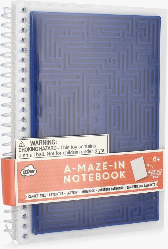 Carnet - Maze-in Notebook | NPW