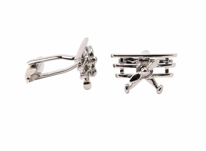 Butoniere - Dapper Chap: Aeroplane old sport cufflinks | CGB Giftware - 1 | YEO