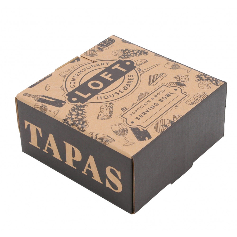 Bol - Carved Wood - Tapas | CGB Giftware - 1 | YEO