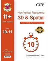 10-Minute Tests for 11+ Non-Verbal Reasoning: 3D and Spatial Ages 10-11 (Book 2) - CEM Test | CGP Books