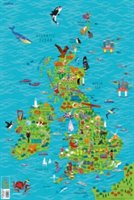 Children\'s Wall Map of the United Kingdom and Ireland | Collins Maps