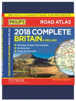 Philip\'s 2018 Complete Road Atlas Britain and Ireland - De luxe hardback |