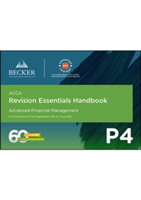ACCA Approved - P4 Advanced Financial Management (September 2017 to June 2018 Exams) | Becker Professional Education