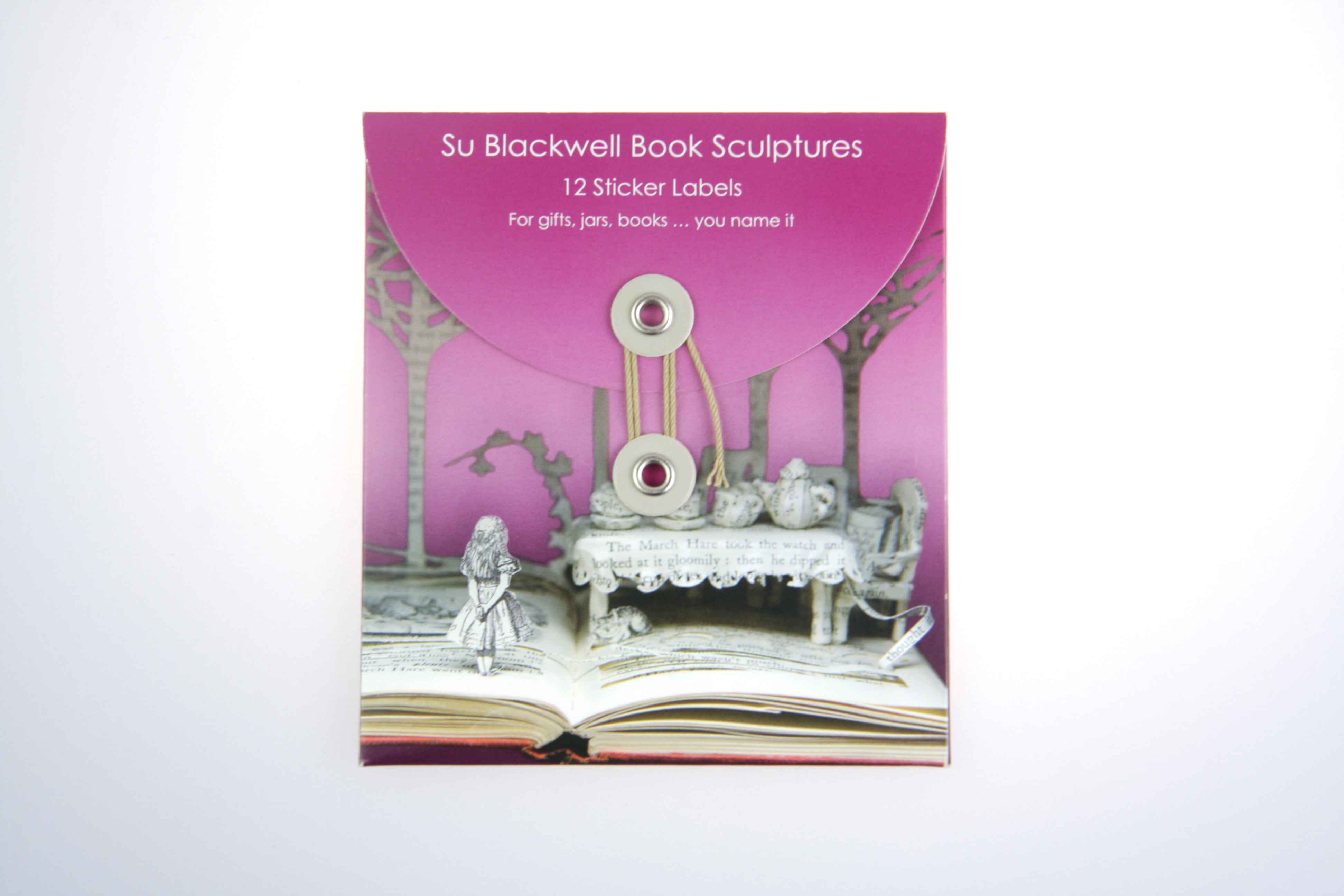 Set 12 etichete pentru cadou - Blackwell Book Sculptures | Roger la Borde